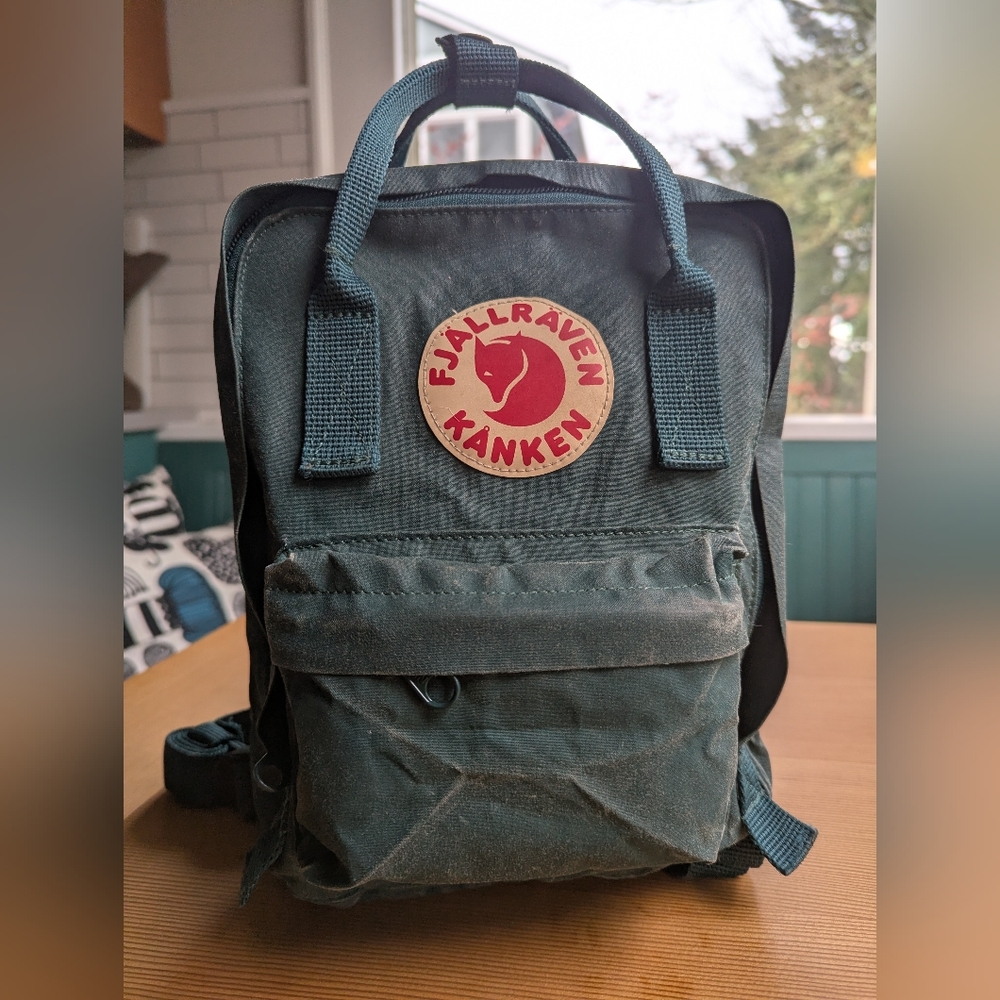 Kånken Mini Blue Backpack - Picture 6 of 6